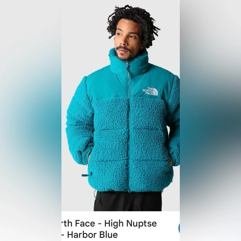 The North Face High Pile Nuptse Jacket Size Large NWT